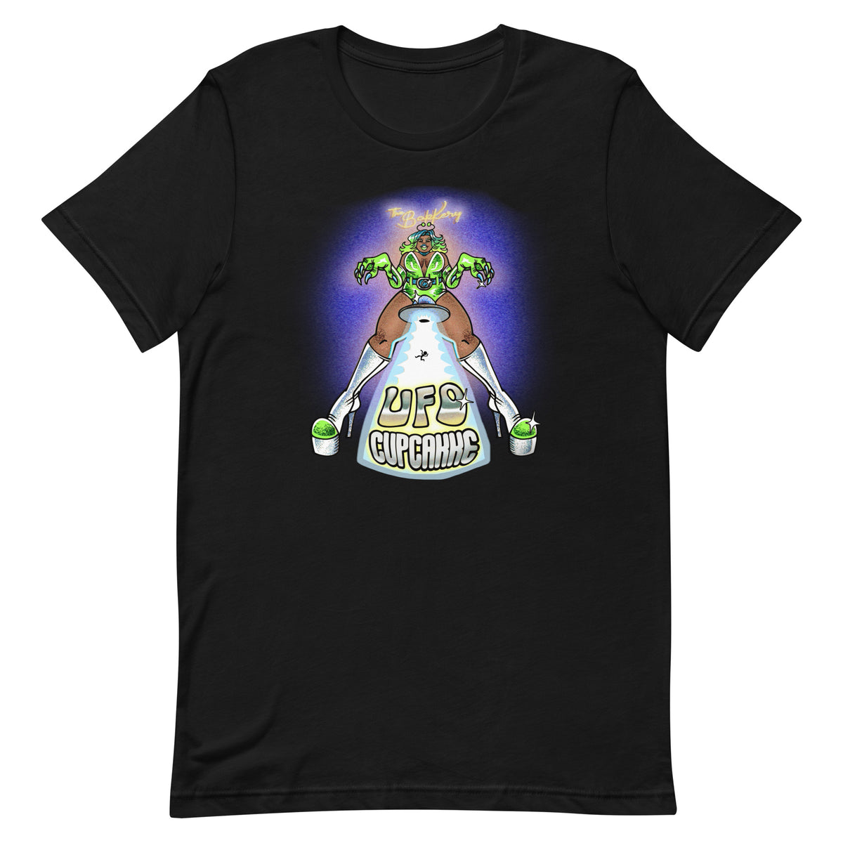 UFO Cartoon T-Shirt – CupcakKe Store
