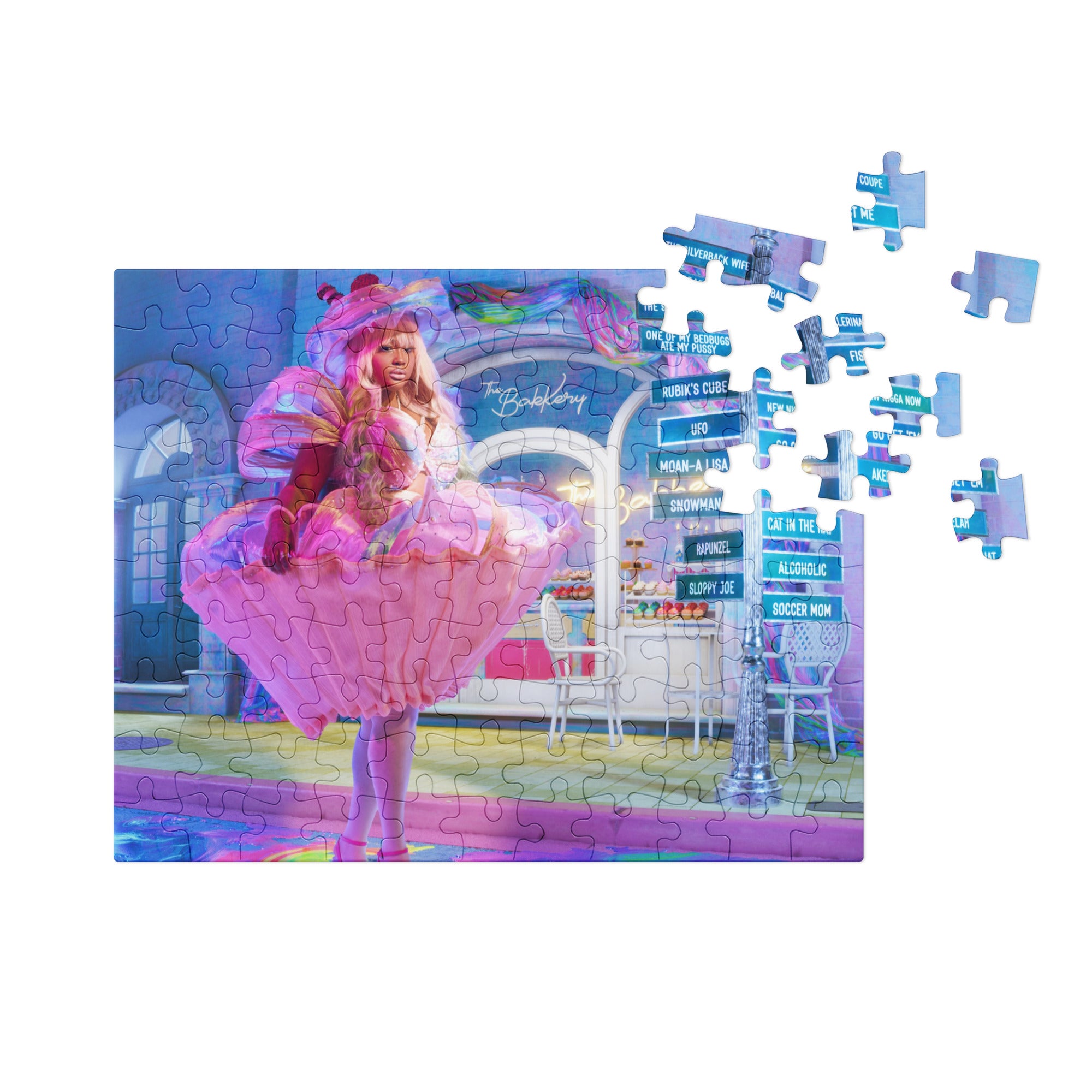 The BakKery Jigsaw puzzle with tin – CupcakKe Store