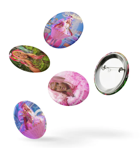 The BakKery Set of pin buttons